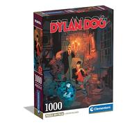 Clementoni- Dylan Dog Dog-1000 Pezzi, Puzzle Fumetti, Illustrazioni D'Autore, Verticale, Divertimento per Adulti, Made in Italy, Multicolore, 39817