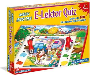 Clementoni E-Lector - Il Mio Primo Quiz (IN TEDESCO) - 1 pz.
