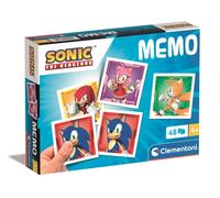 Clementoni Educational Game Memo Pocket Sonic 48 Tiles - Game For Children 3-5 Y