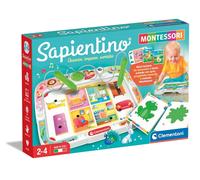 Clementoni - Sapientino Montessori-Banchetto con Schede attività Penne, Gioco E
