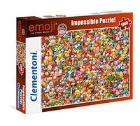 Clementoni- Emoji Impossible Puzzle, No Color, 1000 Pezzi, 39388