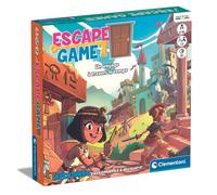Clementoni Escape Game-Un Viaggio a Attraverso il Tempo | 3 vassoi + 60 carte + 9 spine + 14 oggetti + 1 manuale. | 8 Anni | 52814, Multicolor