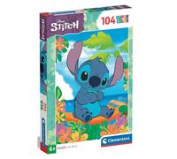 Clementoni 25755 Disney Stitch Jigsaw 104 Pieces-Supercolor Children 6-8 Years,