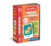 Clementoni - flash card montessori - il regno degli animali - 16479