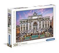 Clementoni- Fontana di Trevi Collection Puzzle, Multicolore, 500 pezzi, 35047