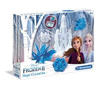 Clementoni- Frozen 2-Magic Crystal Set Disney Gioco Scientifico, Multicolore, 18524, 8-12 Anni