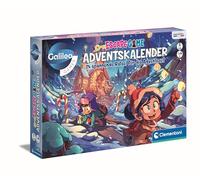 Clementoni Galileo Escape Game Calendario dell'Avvento - Calendario dell'Avvento per bambini - Note quotidiane & Escape Room avventura fino a Natale - 59466