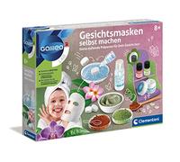 Clementoni Galileo Lab - Maschere facciali fai da te per la bellezza fai da te, tessuti profumati per rilassare il viso, set di cosmetici per bambini dagli 8 anni di Clementoni 59248