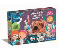 Clementoni Galileo Lab - Scopri il mondo della medicina veterinaria, emozionante set da gioco con molti utensili e informazioni utili, per aspiranti veterinari a partire dai 5 anni di Clementoni 59262