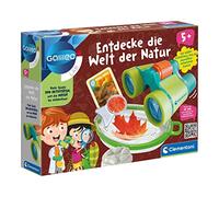 Clementoni Galileo Lab - Scopri il mondo della natura, eccitante valigia per esplorare la flora e la fauna, gioco e divertimento all'aperto, per aspiranti biologi dai 5 anni di Clementoni 59267