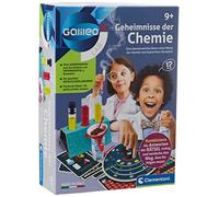Clementoni Galileo Lab - Segreti della Chimica, Set di Laboratorio avventurosi con indicazioni magiche, introduzione giocosa nella Chimica e scientifica, per Bambini dagli 8 Anni 59214