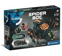 Clementoni Galileo Robotic Spider Bot 59478 - Robot giocattolo a forma di ragno, per bambini dagli 8 anni in su, con assemblaggio per la pazienza e il pensiero logico