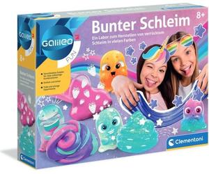 Clementoni Galileo - Slime Colorato (ISTRUZIONI E CONFEZIONE IN TEDESCO) - 1 pz.