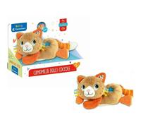 Clementoni - 17876 - Roby Ron Ron - Gatto Peluche Interattivo Che Simula Le Fusa, Melodie E Suoni Della Natura, Sviluppo Multisensoriale, Regalo Neonati, 100% Lavabile (In Italiano, Batterie Incluse)