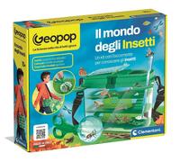 Clementoni Scienza e Gioco Lab Geopop - Il Mondo degli Insetti, Gioco Scientifico per Bambini 10+ Anni con Kit per Scoprire il Mondo degli Animali, Made in Italy, Lingua Italiana, 19428
