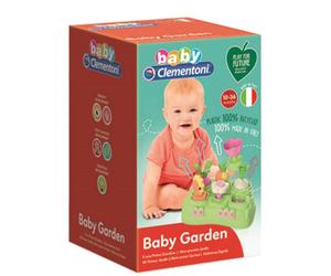 Clementoni Gioco Clementoni Baby Garden per bambini, forme e colori