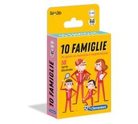 Clementoni Gioco da Tavolo 10 Famiglie - Party Card Game per 2-10 Giocatori