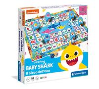 Clementoni- Gioco dell'oca Baby Shark Tavolo, Multicolore, 16280