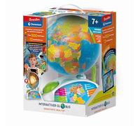 Clementoni Globo interattivo - Globo parlante per bambini a partire dai 7 anni - Sfera mondiale interattiva per imparare e giocare 59363