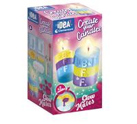 Clementoni Idea - Create Your Candles BFF, Kit per Creare 2 Candele Artigianali, per Bambini 8+ Anni, Laboratorio Creativo, Idea Regalo, Made in Italy, 18352