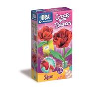 Clementoni Idea - Create Your Flowers, Kit Creativo per Comporre Fiori, per Bambini 8+ Anni, con 2 Rose in Carta da Assemblare e Personalizzare, Idea Regalo Gioco Made in Italy, Lingua Italiana, 18877