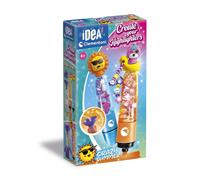 Clementoni Idea - Create Your Highlighters: Crazy Summer, Laboratorio degli Evidenziatori Personalizzati, Kit Creativo per Bambini 6+ Anni, con 3 Evidenziatori Personalizzabili con Accessori, 18130