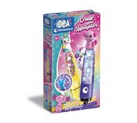 Clementoni Idea - Create Your Highlighters: Trendy Animals, Laboratorio degli Evidenziatori Personalizzati, Kit Creativo per Bambini 6+ Anni, con 2 Evidenziatori Personalizzabili con Accessori, 18874