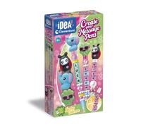 Clementoni Idea - Create Your Message Pens Lucky Charms, Kit Creativo Bambini 6+ Anni, Penne con Messaggi Magici e Charms Portafortuna, 18402