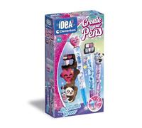 Clementoni Idea - Create Your Pens: Best Friends Forever, Laboratorio delle Penne Personalizzate, Kit Creativo per Bambini 6+ Anni, con 3 Penne Personalizzabili con Inchiostri e Accessori, 18872