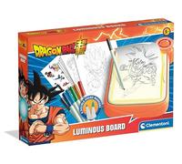 Clementoni Idea - Dragonball Super Lavagna Luminosa Creativa per Bambini 6+ Anni, Set con Schede da Colorare e Ricalcare per Disegnare i Personaggi del Cartone Animato, Gioco Creativo, 18782