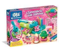 Clementoni Idea - Il Laboratorio delle Candele, Kit Creativo Bambini 8+ Anni, Laboratorio per Candele Fai da Te con Paraffina Stampi e Coloranti, Made in Italy, 18412