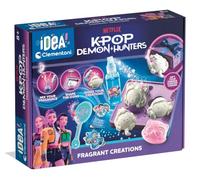Clementoni Idea - KPop Fragrant Creation, Laboratorio dei Profumi, Kit Creativo Bambini 8+ Anni, Creazione Essenze e Ciondoli da Profumare, 18482