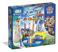 Clementoni Idea - Laboratorio delle Penne Paw Patrol Pen Creator Studio, Kit Creativo Bambini 6+ Anni, Set per Creare 5 Penne Personalizzabili con Topper e Decorazioni, 18381
