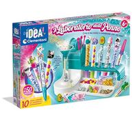 Clementoni Idea - Laboratorio delle Penne Personalizzate, Kit Creativo per Bambini 6+ Anni, con 50+ Accessori e 10 Penne Personalizzabili, Lingua Italiana, 18748