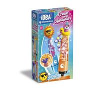 Clementoni Idea - Create Your Highlighters: Crazy Summer, Laboratorio degli Evidenziatori Personalizzati, Kit Creativo per Bambini 6+ Anni, con 3 Evidenziatori Personalizzabili con Accessori, 18130