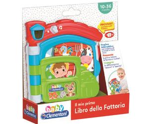 Clementoni Il Mio Primo Libro della Fattoria Clementoni, gioco educativo