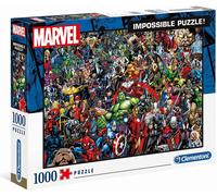 Clementoni - Impossibile Puzzle - Marvel (1000 Parti) Puzzle Supereroi Ironman