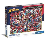 Clementoni Impossible Puzzle-Spider-Man - Puzzle, Medium, 1000 pezzi, Multicolor, 39657