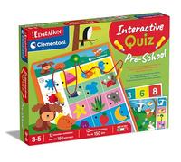 Clementoni Interactive Quiz Junior, Il Mosaico Inserto è Creato Per I Bambini In Età Prescolare Da 3 A 5 Anni, Multicolor - 56075