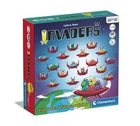 Clementoni Invaders, Salvate la Terra dall'Attacco degli Alieni, Gioco da Tavolo per Bambini 7 Anni, Gioco di Società Cooperativo, Versione Italiana, 2-4 Giocatori, Made in Italy, Multicolore, Normale