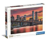 Clementoni - Puzzle East River al crepuscolo - 1500 Pezzi