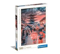 Clementoni Collection-evenement in Kyoto, 500 stukjes puzzel, verticaal, plezier