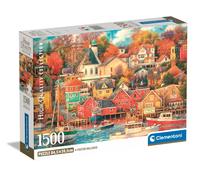 Clementoni - Puzzle Porto compatto dei Good Times - 1500 Pezzi