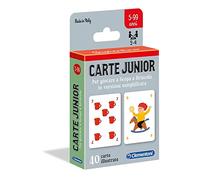 Clementoni Junior, Carte Da Gioco Per Bambini (versione In Italiano), Multicolore, 16173, 5-99 Anni