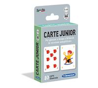 Clementoni Junior, Carte Da Gioco Per Bambini (versione In Italiano), Multicolore, 16173, 5-99 Anni