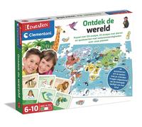 Clementoni Klassische Lernspiele - Entdecken Sie die Welt, Lernspiel, 6-10 Jahre