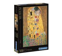 Clementoni- Klimt Il Bacio Museum Collection Puzzle, 1000 Pezzi, 35060