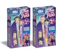 Clementoni KPop Demon Hunters Create Your Pens - Set 4 Penne, 84296