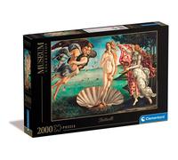 Clementoni - Puzzle 2000 Pezzi Arte per Adulti e Ragazzi, Museum Collection, Tema Botticelli La Nascita di Venere, Idea Regalo Made in Italy, 97,5x66,8 cm, 32572