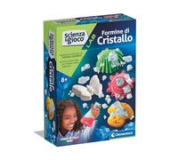 Clementoni - Laboratorio Cristalli - Formine Di Cristallo, Scienza e Gioco Lab Mineralogia, Kit Esperimenti per Bambini 8 Anni, Versione In Italiano, Made In Italy, 19231